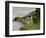 The Railway Bridge at Argenteuil, about 1873/74-Claude Monet-Framed Giclee Print