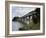 The Railway Bridge at Argenteuil-Claude Monet-Framed Art Print