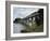 The Railway Bridge at Argenteuil-Claude Monet-Framed Art Print