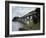 The Railway Bridge at Argenteuil-Claude Monet-Framed Art Print