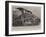 The Railway Disaster Near Brussels, the Wreck of the Express Engine-null-Framed Giclee Print