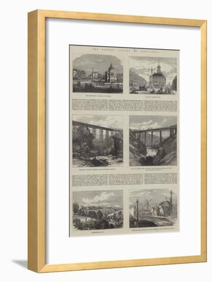 The Railway Jubilee at Darlington-null-Framed Giclee Print
