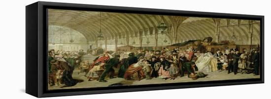 The Railway Station, 1863-William Powell Frith-Framed Premier Image Canvas