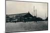 'The Railway Station, Santiago', 1911-Unknown-Mounted Photographic Print