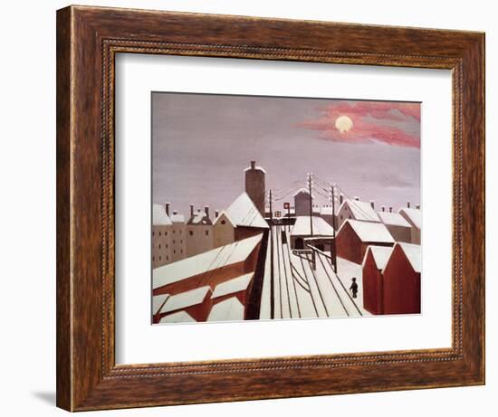 The Railway-Henri Rousseau-Framed Giclee Print