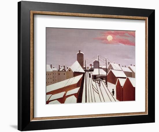 The Railway-Henri Rousseau-Framed Giclee Print