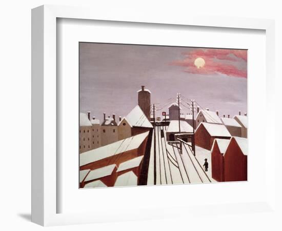 The Railway-Henri Rousseau-Framed Giclee Print