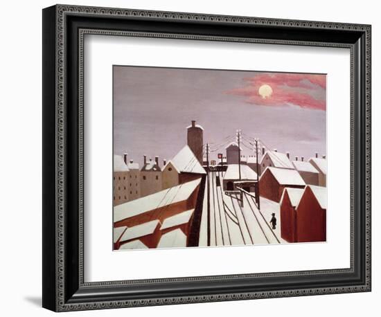 The Railway-Henri Rousseau-Framed Giclee Print