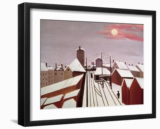 The Railway-Henri Rousseau-Framed Giclee Print