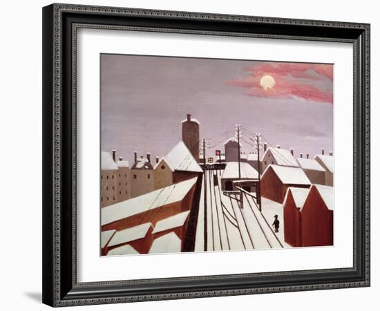 The Railway-Henri Rousseau-Framed Giclee Print