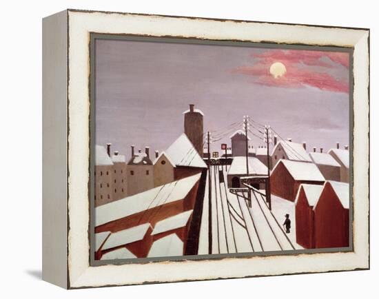 The Railway-Henri Rousseau-Framed Premier Image Canvas