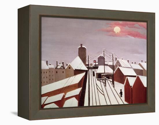 The Railway-Henri Rousseau-Framed Premier Image Canvas