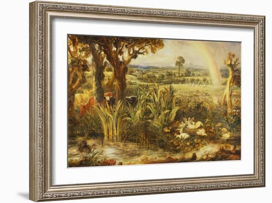 The Rainbow, 19th Century-James Ward-Framed Giclee Print