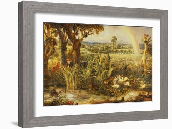 The Rainbow, 19th Century-James Ward-Framed Giclee Print