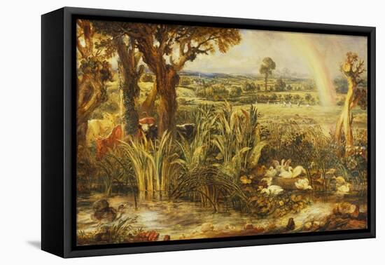 The Rainbow, 19th Century-James Ward-Framed Premier Image Canvas