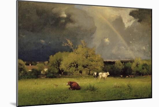 The Rainbow, C.1878-79-George Snr. Inness-Mounted Giclee Print
