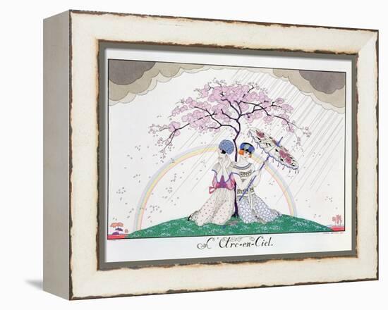 The Rainbow, Engraved by Henri Reidel, 1920-Georges Barbier-Framed Premier Image Canvas