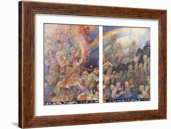 The Rainbow Factory-Charles Robinson-Framed Art Print