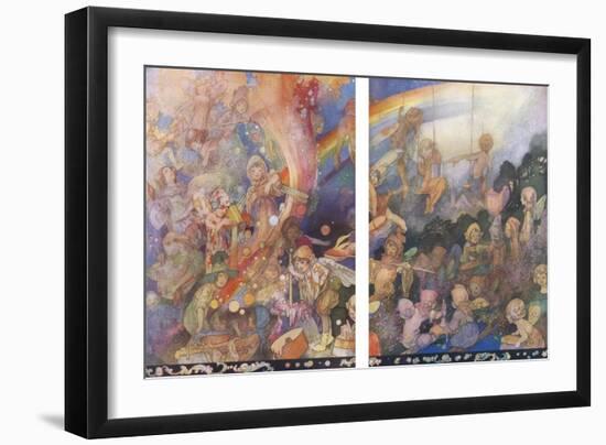 The Rainbow Factory-Charles Robinson-Framed Art Print