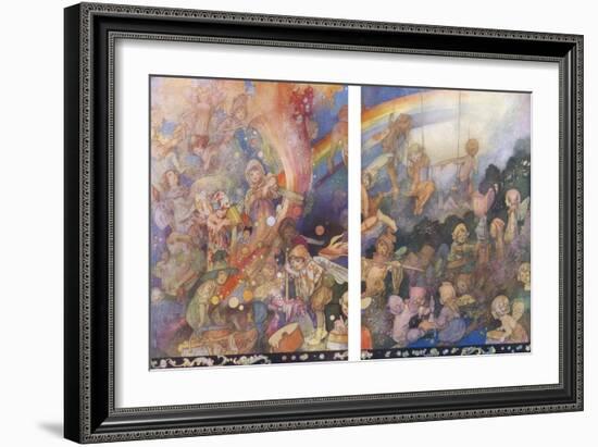 The Rainbow Factory-Charles Robinson-Framed Art Print