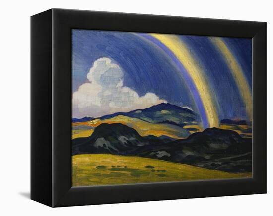 The Rainbow, Wales-Derwent Lees-Framed Premier Image Canvas