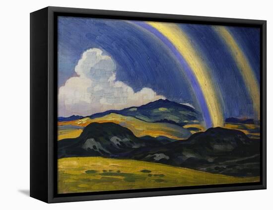 The Rainbow, Wales-Derwent Lees-Framed Premier Image Canvas