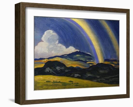 The Rainbow, Wales-Derwent Lees-Framed Giclee Print