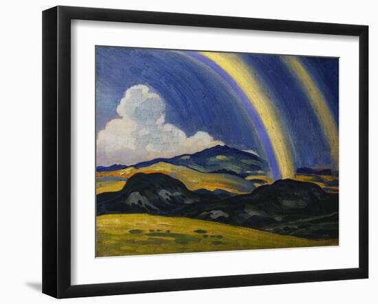 The Rainbow, Wales-Derwent Lees-Framed Giclee Print