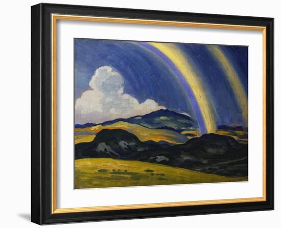 The Rainbow, Wales-Derwent Lees-Framed Giclee Print