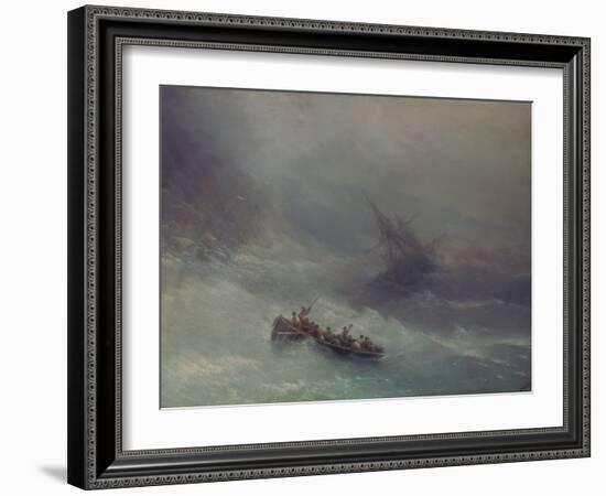 The Rainbow (Wreckage), 1873-Konstantinovich Ivan Aiwassowskij-Framed Giclee Print