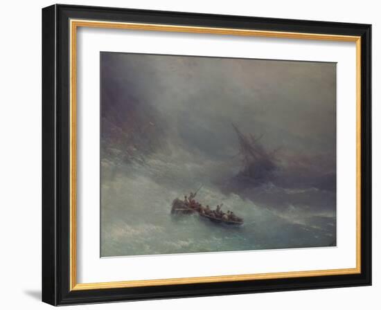 The Rainbow (Wreckage), 1873-Konstantinovich Ivan Aiwassowskij-Framed Giclee Print