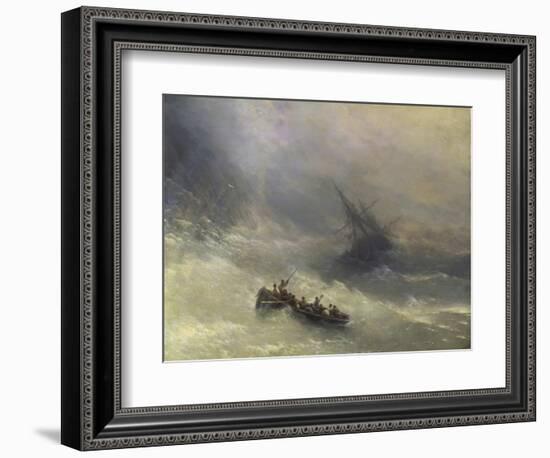 The Rainbow-Ivan Konstantinovich Aivazovsky-Framed Premium Giclee Print