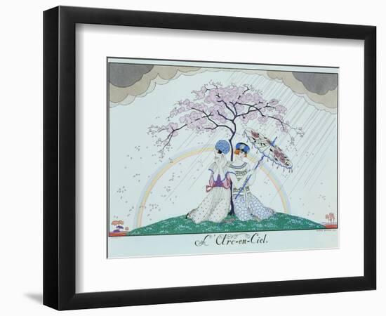 The Rainbow-Georges Barbier-Framed Giclee Print