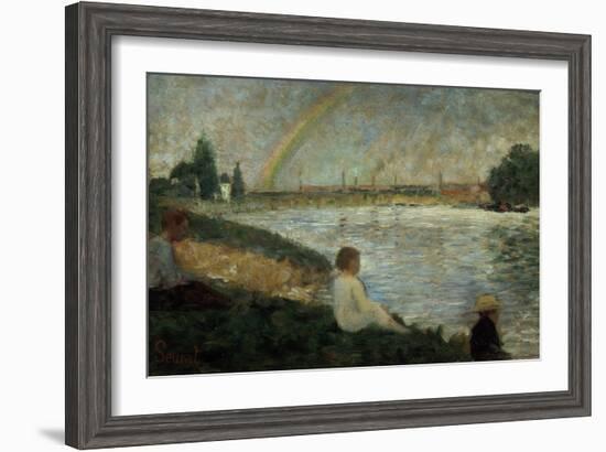 The Rainbow-Georges Seurat-Framed Giclee Print