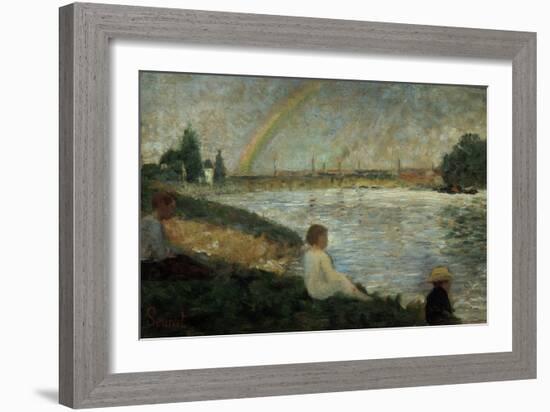 The Rainbow-Georges Seurat-Framed Giclee Print