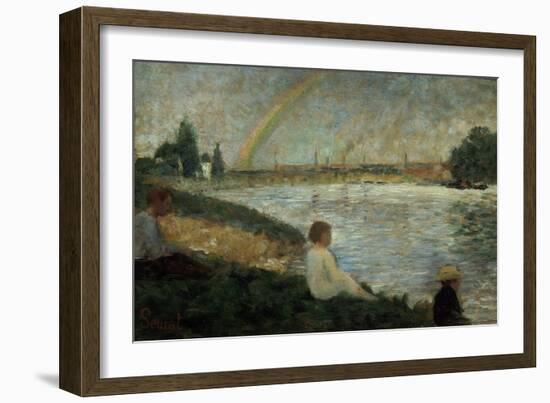 The Rainbow-Georges Seurat-Framed Giclee Print