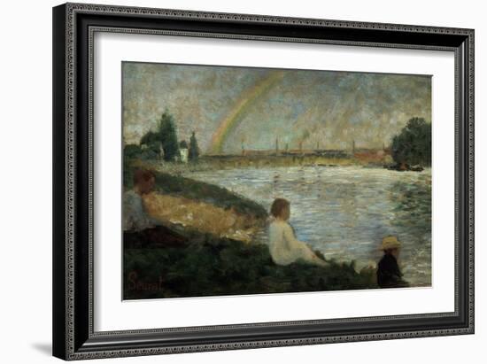 The Rainbow-Georges Seurat-Framed Giclee Print