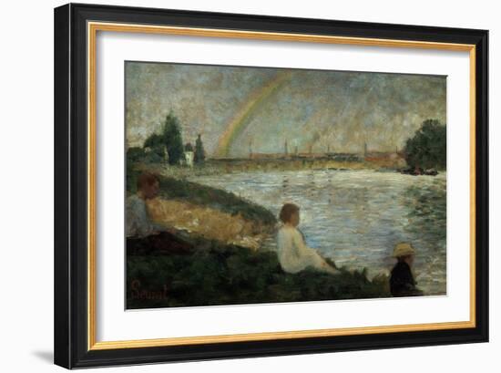 The Rainbow-Georges Seurat-Framed Giclee Print