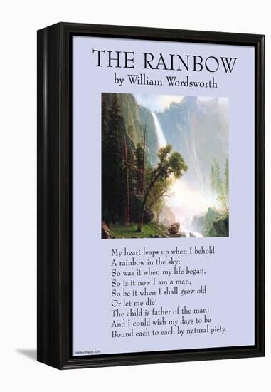 The Rainbow-null-Framed Stretched Canvas