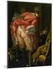 The Raised Skirt, 1742-Francois Boucher-Mounted Giclee Print