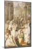 The Raising of Lazarus, 1538-40-Perino Del Vaga-Mounted Giclee Print