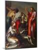 The Raising of Lazarus, 1600-05 (Oil on Canvas)-Abraham Bloemaert-Mounted Giclee Print