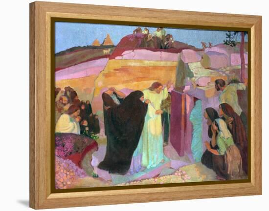 The Raising of Lazarus, 1919-Maurice Denis-Framed Premier Image Canvas