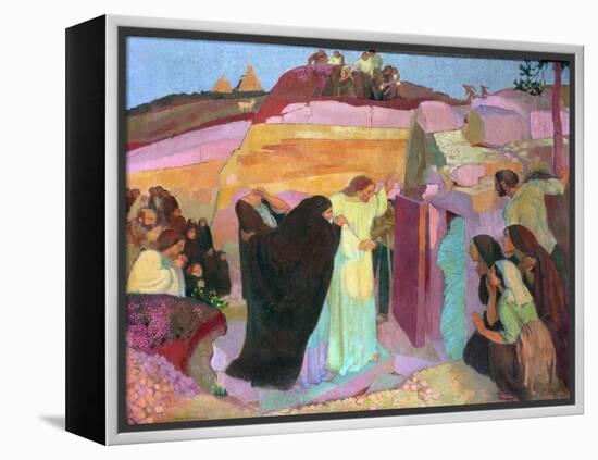 The Raising of Lazarus, 1919-Maurice Denis-Framed Premier Image Canvas