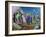 The Raising of Lazarus, 1987-Osmund Caine-Framed Giclee Print