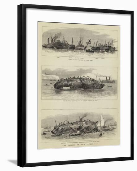 The Raising of the HMS Eurydice-William Edward Atkins-Framed Giclee Print