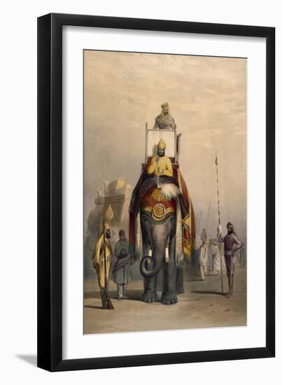 The Rajah Of Putteealla-Emily Eden-Framed Giclee Print