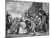 The Rake's Progress-William Hogarth-Mounted Giclee Print