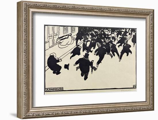 The Rally-Félix Vallotton-Framed Giclee Print