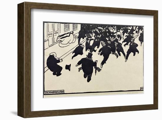 The Rally-Félix Vallotton-Framed Giclee Print